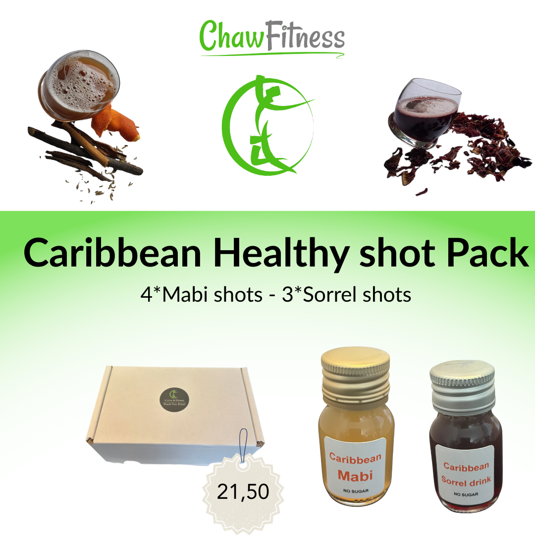 Caribbean healthy Shot pack