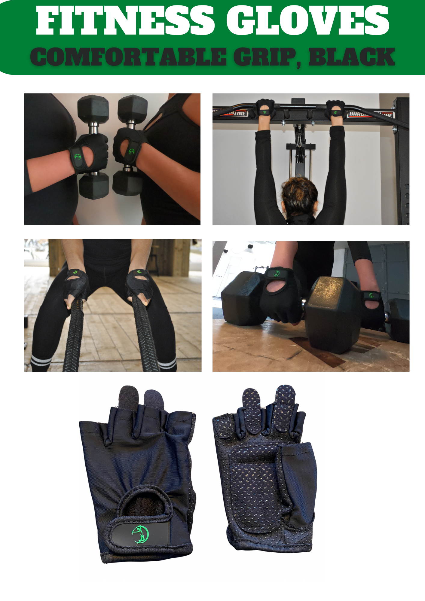 Gloves - Black - Women