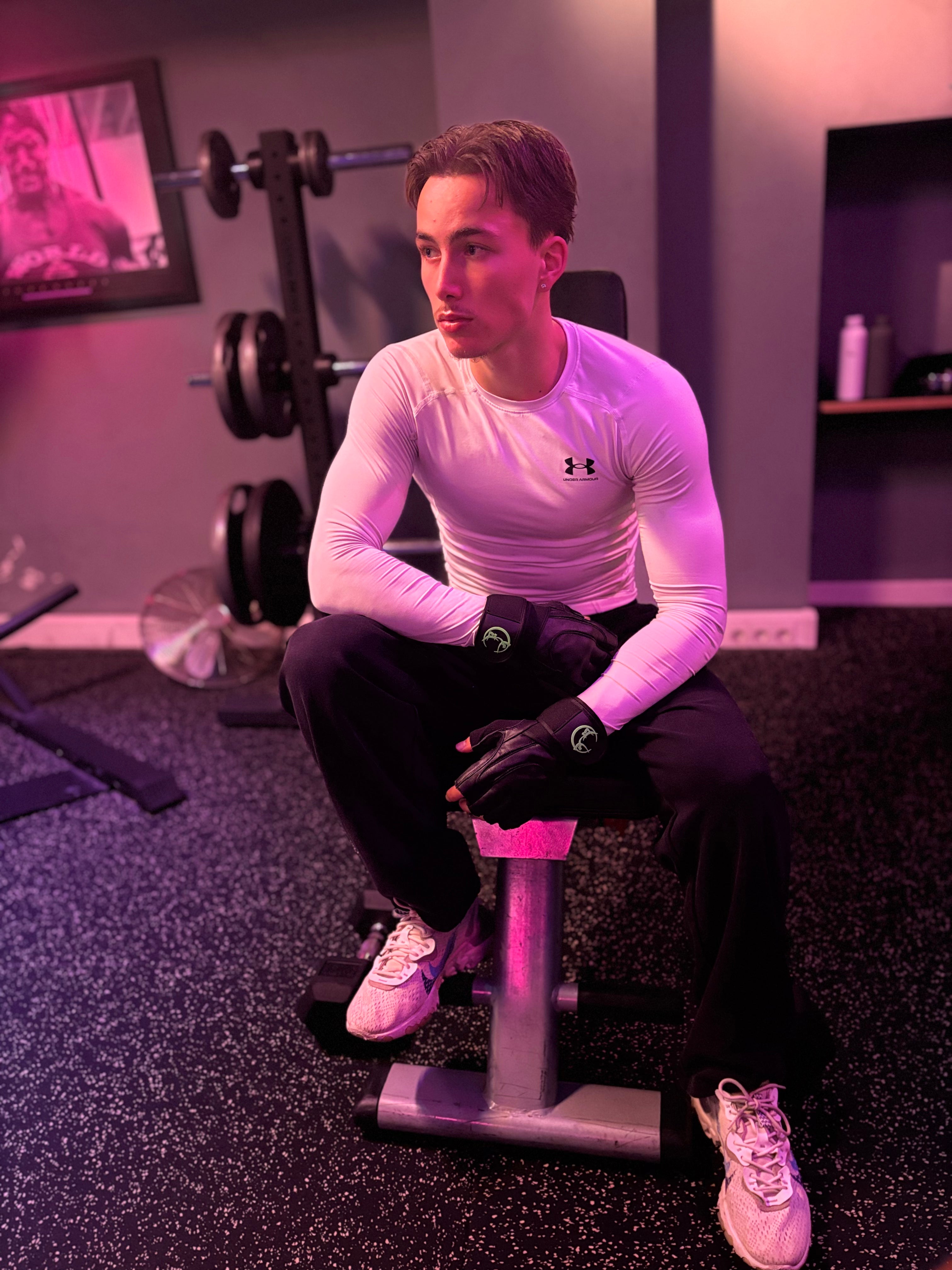 Gloves Men - Black & Green